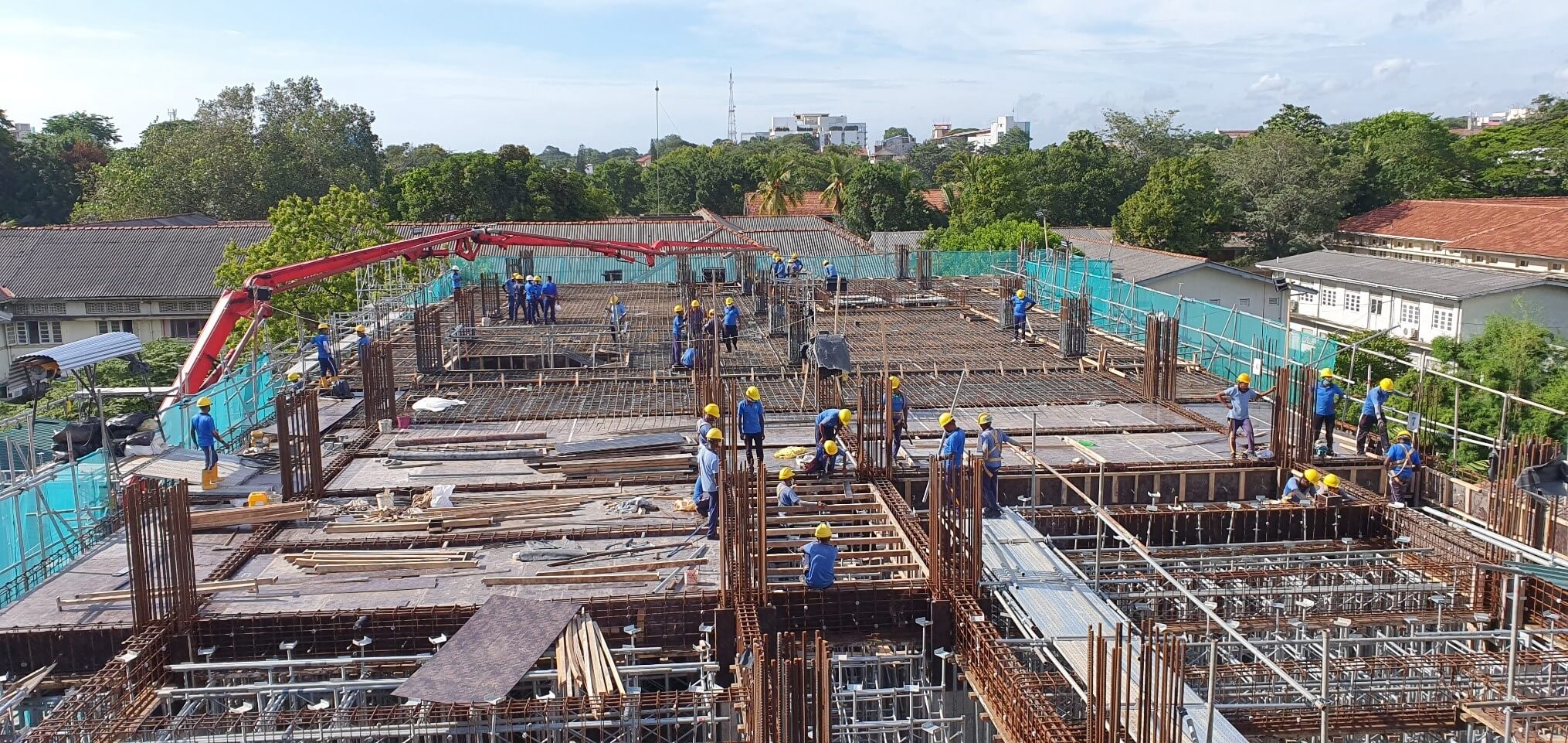 Second floor slab part I